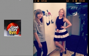 Zosia Ślotała & Dressi w studniu Dzień Dobry TVN