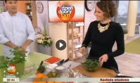 Monika Mrozowska w DDTVN gotuje w sukience DRESSI diament